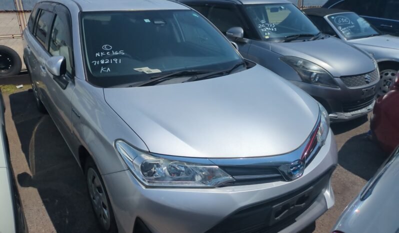 Toyota Corolla Fielder Hybrid 2018 Silver In Kenya