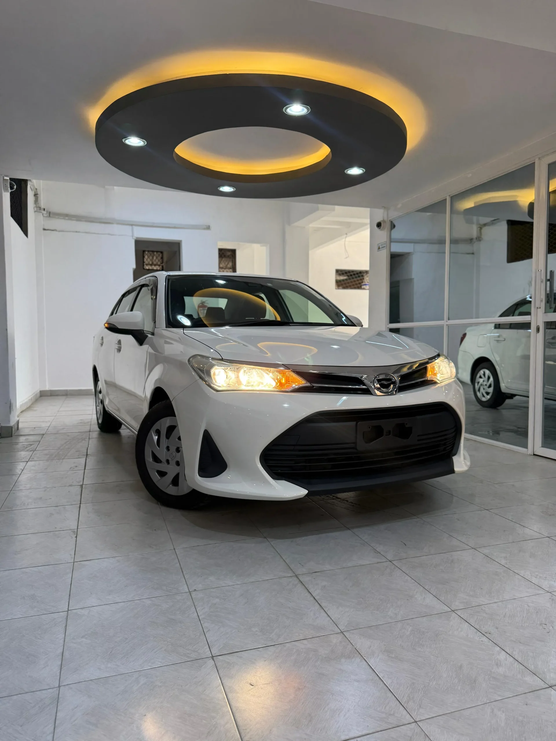 Toyota Corolla Axio 2018 Non-hybrid In Kenya White Color 148k Mileage