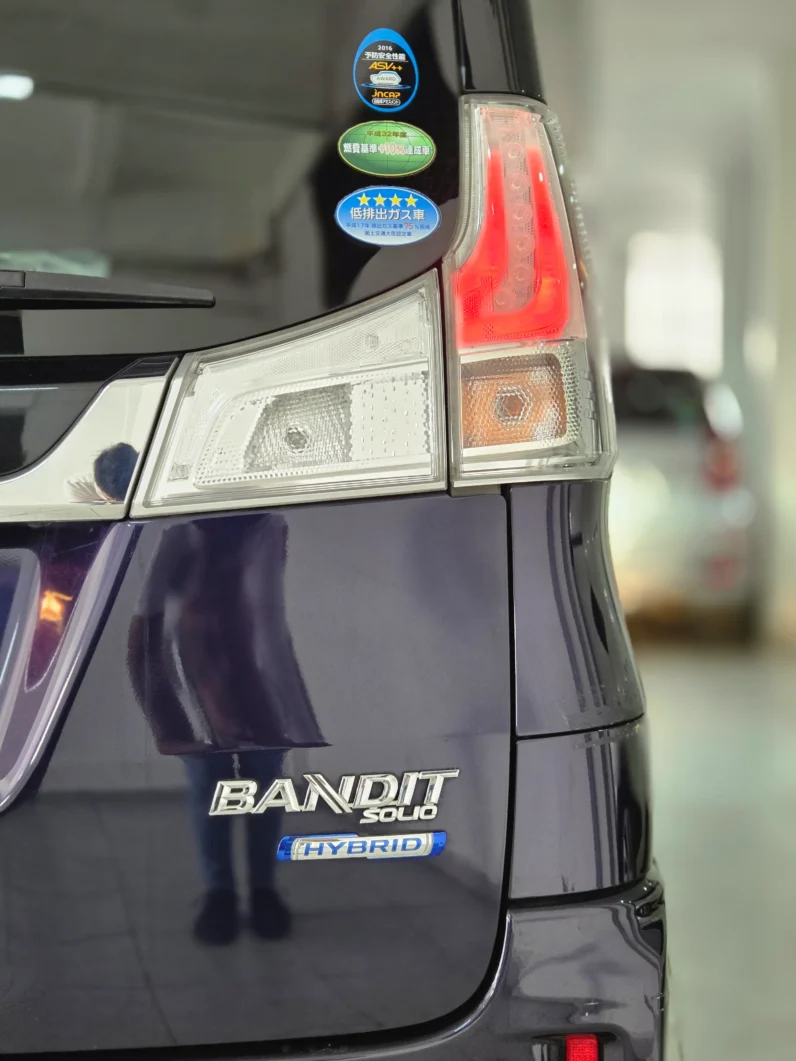 
								Suzuki Solio Bandit Hybrid 2018 full									
