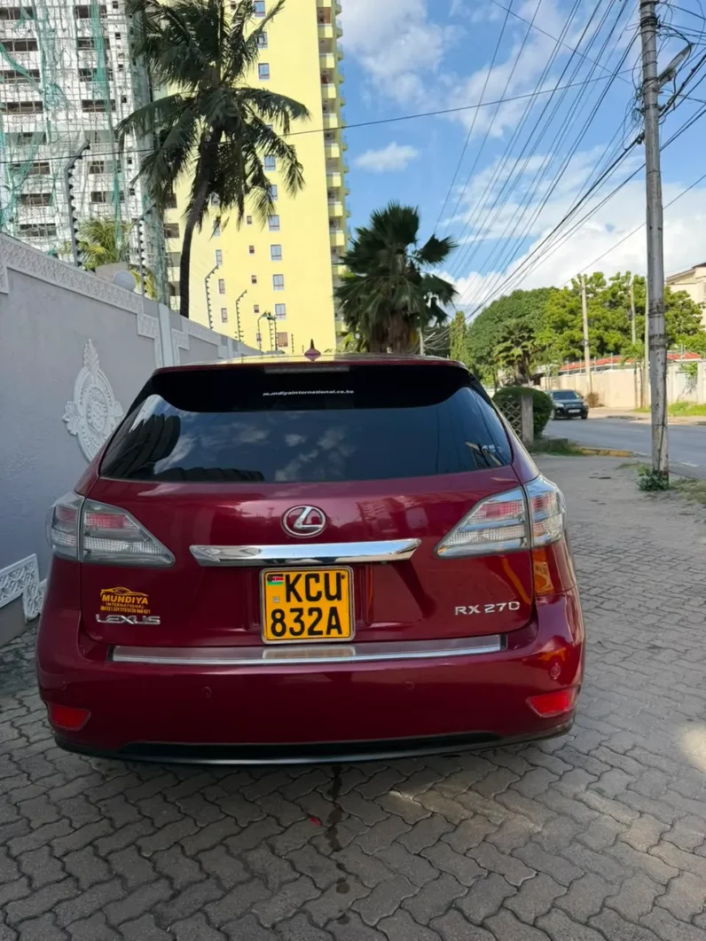 
								Lexus RX-270 2012 Locally Used KCU full									